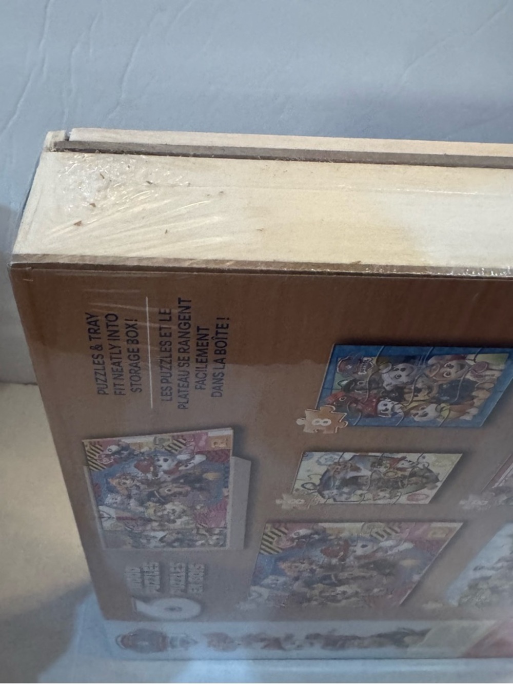 PAW Patrol, 6 Jigsaw Puzzles in Wooden Storage Box, Ages 3+ - Picture 10 of 10
